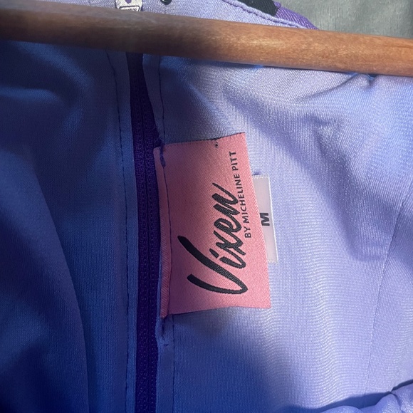 MANEATER SWING DRESS IN BAT PRINT - VIXEN BY MICHELINE PITT - Picture 10 of 12